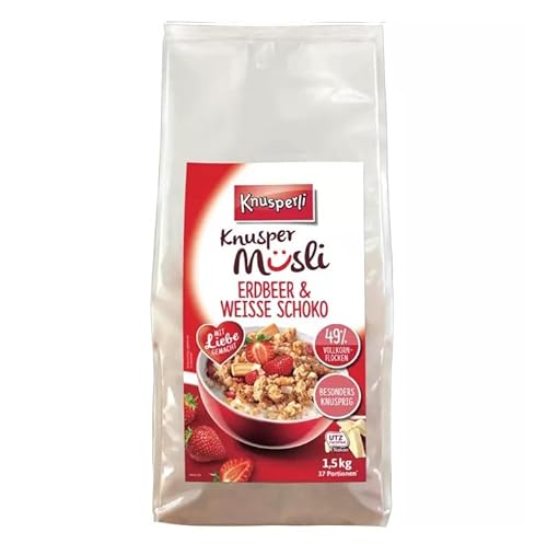 Knusperli Knusper Müsli Erdbeer & Weiße Schoko - 1,5 kg von Knusperli