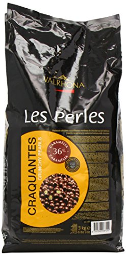 Knusprige Perlen, Getreidefüllung mit Milchschokoüberzug, 36% Kakao, 3 kg von VALRHONA