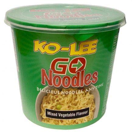 Ko-Lee Go Cup Nudeln Gemischtes Gemüse Becher - 65g - 2er-Packung von Ko-Lee
