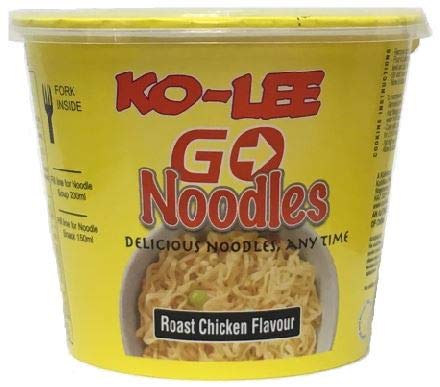 Ko-Lee Go Nudeln Brathähnchen Becher - 65g - 8er-Packung von Ko-Lee