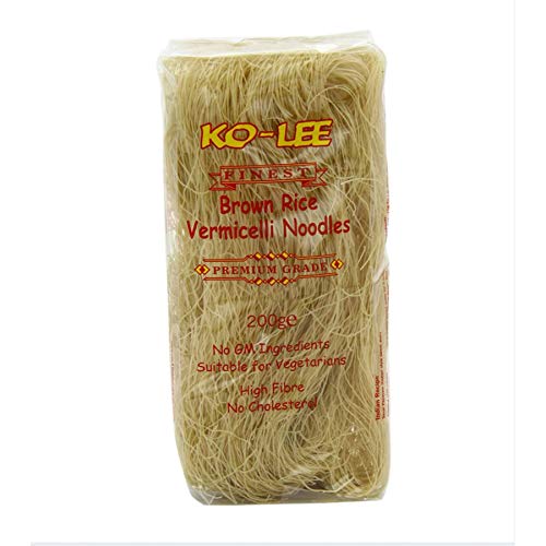 Ko-Lee Vermicelli Braune Reisnudeln - 200g - 2er-Packung von Ko-Lee