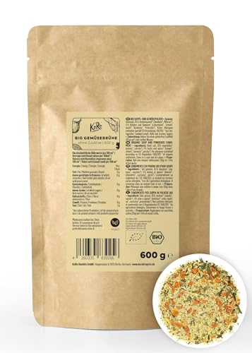 KoRo - Bio Gemüsebrühe 600 g - Vegan und rein pflanzlich ohne Zusatzstoffe von KoRo