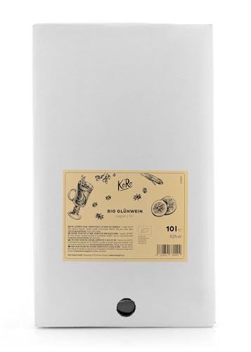 KoRo - Bio Glühwein vegan 10 Liter - Mit Anis, Zimt, Nelken & Kardamom - Aus biologischer Landwirtschaft - Süßer & aromatischer Geschmack von KoRo