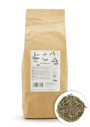 KoRo - Bio Grüner Tee - Chinesischer Sencha - loser Tee - ohne Zusatz- und Aromastoffe - 1 kg Vorteilspackung von KoRo