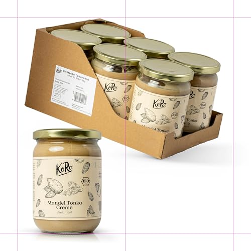 KoRo - Bio Mandel Tonka Creme 6 x 500 g von KoRo