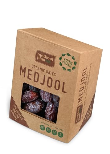 KoRo - Bio Medjool Datteln MEDIUM DELIGHT, mit Stein 1 kg - Honigsüße und super zarte Datteln mit karamelliger Note - Ballaststoffreich - In der Vorteilspackung von KoRo