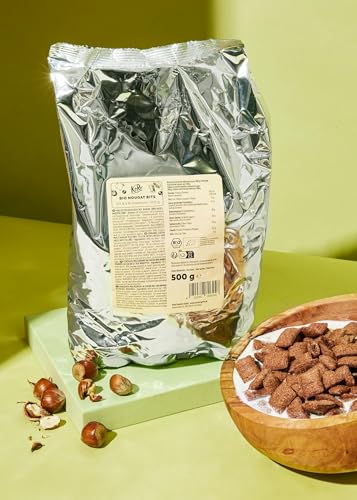 KoRo - Bio Nougat Bits mit 8,5% Haselnuss 500 g KoRo - Bio Nougat Bits mit 8,5% Haselnuss 500 g von KoRo