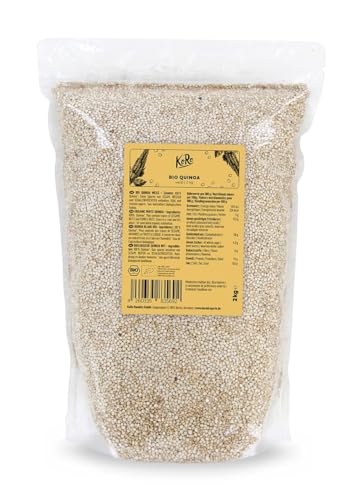 KoRo - Bio Quinoa Weiß 2 kg - Glutenfreies Getreide aus kontrolliert biologischem Anbau - 100% Naturbelassen von KoRo