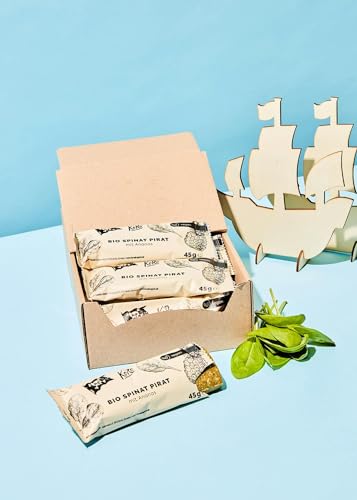 KoRo - Bio Raw Bar Pineapple Spinach - Vegan - Fruchtig süß und mit Spinat - Ideal für Groß und Klein KoRo - Bio Raw Bar Pineapple Spinach - Vegan - Fruchtig süß und mit Spinat - Ideal für Groß und Klein von KoRo