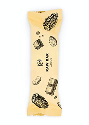 KoRo - Bio Rohkostriegel Kakao - Vegan & Glutenfrei - Rohkost-Qualität - Auf Dattel-Basis von KoRo
