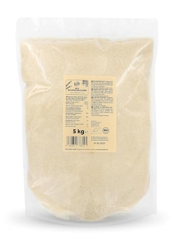 KoRo - Bio Rohrohrzucker - 5 kg Vorteilspackung von KoRo