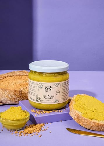 KoRo - Bio Senf Agave Aufstrich - Mit Sonnenblumenkernen - Scharf-süßlicher Geschmack - Vegan KoRo - Bio Senf Agave Aufstrich - Mit Sonnenblumenkernen - Scharf-süßlicher Geschmack - Vegan von KoRo