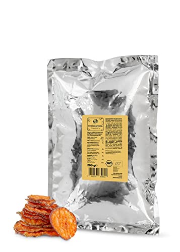 KoRo - Bio Süßkartoffel Chips 200 g - Crunchy Chips ohne Fett und künstliche Aromen aus biologischem Anbau von KoRo
