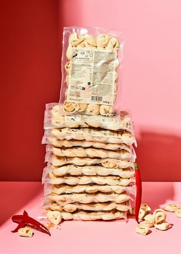 KoRo - Bio Tortelloni mit Linse und Chili 12 x 250 g - Vegan - Bio-Qualität - Protein- und Ballaststoffquelle - Ungekühlt lagerbar KoRo - Bio Tortelloni mit Linse und Chili 12 x 250 g - Vegan - Bio-Qualität - Protein- und Ballaststoffquelle - Ungekühlt lagerbar von KoRo