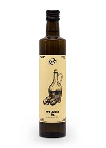 KoRo - Bio Walnussöl 500 ml - Pflanzlich und kaltgepresst aus 100% Bio Walnüssen von KoRo