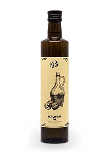 KoRo - Bio Walnussöl 500 ml - Pflanzlich und kaltgepresst aus 100% Bio Walnüssen KoRo - Bio Walnussöl 500 ml - Pflanzlich und kaltgepresst aus 100% Bio Walnüssen von KoRo