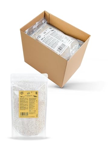 KoRo - Bio Weizenkeime 6 x 250 g- Pflanzliche Proteinquelle - Fettarm - Bio-Qualität - Als Topping, im Smoothie oder zum Backen von KoRo
