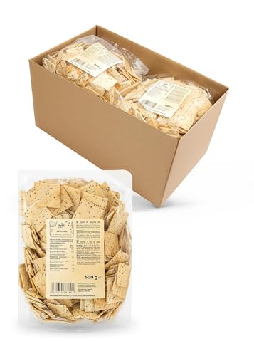 KoRo - Cracker Dinkel-Chia 6 x 500 g - vegan, zuckerarm von KoRo