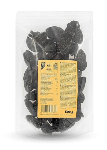KoRo - Feigen in Zartbitterschokolade 500g - Vegan - Idealer Snack - Schokolierte Früchte von KoRo