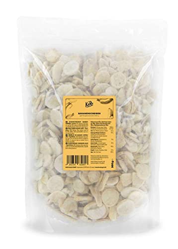 KoRo - Gefriergetrocknete Bananen 500 g - Pflanzliche schonend getrocknete Bananenscheiben herrlich knusprig aus 100% Bananen KoRo - Gefriergetrocknete Bananen 500 g - Pflanzliche schonend getrocknete Bananenscheiben herrlich knusprig aus 100% Bananen von KoRo