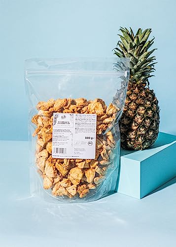 KoRo - Gepuffte Bio Ananasstücke 500 g von KoRo