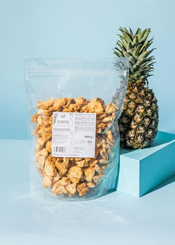 KoRo - Gepuffte Bio Ananasstücke 500 g von KoRo