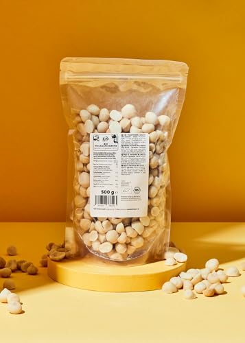 KoRo - Geröstete und gesalzene Bio Macadamiakerne 500 g KoRo - Geröstete und gesalzene Bio Macadamiakerne 500 g von KoRo