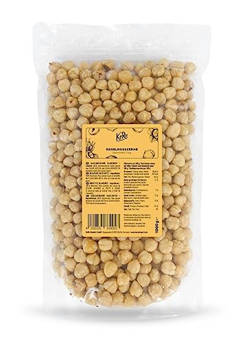 KoRo - Haselnusskerne leicht geröstet und blanchiert 1 kg - Geschälte Haselnüsse ohne Zusätze und Konservierungsstoffe perfekt zum Backen oder als Snack KoRo - Haselnusskerne leicht geröstet und blanchiert 1 kg - Geschälte Haselnüsse ohne Zusätze und Konservierungsstoffe perfekt zum Backen oder als Snack von KoRo