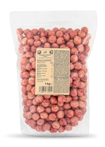 KoRo - Himbeer Joghurt Balls 1 kg - Knusprig leckerer Snack für Zwischendurch von KoRo