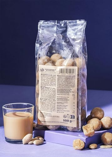 KoRo - Marzipankugeln mit Eierlikör 500 g - Nussig-süße Leckerei - Für die Weihnachtszeit - Süße Geschenkidee von KoRo