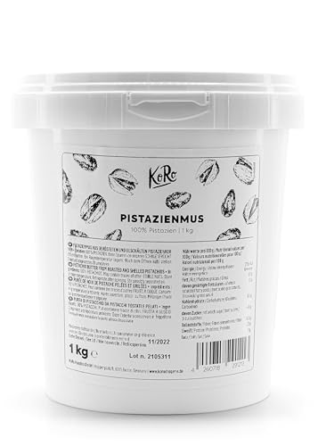 KoRo - Pistazienmus 1 kg - 100% geschälte und geröstete Pistazien - Alternative zu herkömmlichen Aufstrichen - Vegan KoRo - Pistazienmus 1 kg - 100% geschälte und geröstete Pistazien - Alternative zu herkömmlichen Aufstrichen - Vegan von KoRo