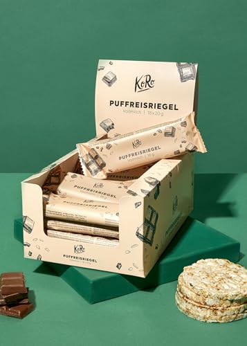 KoRo - Puffreisriegel in Vollmilchschokolade 20 x 18 g von KoRo