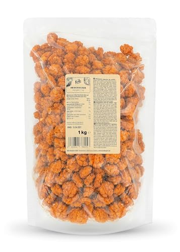 KoRo - Reiscracker Kanpeki 1 kg - Asiatisches Reisgebäck mit feurig scharfen Chilipulver - Super crunchy - Perfekt für Käseplatten, als purer Snack oder als Topping - Vorteilspackung KoRo - Reiscracker Kanpeki 1 kg - Asiatisches Reisgebäck mit feurig scharfen Chilipulver - Super crunchy - Perfekt für Käseplatten, als purer Snack oder als Topping - Vorteilspackung von KoRo