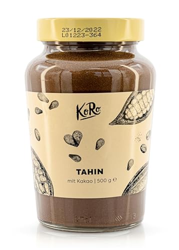 KoRo - Tahin mit Kakao 500 g - cremige Konsistenz - Vegan - Süß-herber Geschmack von KoRo