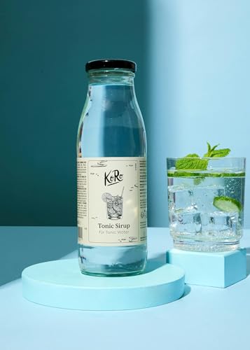 KoRo - Tonic Sirup 500 ml - Zur Herstellung von Erfrischungsgetränken - Für Cocktails, Longdrinks und Tonic Water - Süß-säuerlich bitterer Geschmack von KoRo