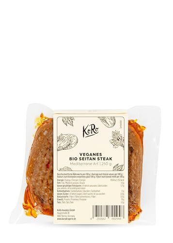 KoRo - Veganes Bio Seitan Steak Mediterrane Art 250 g von KoRo