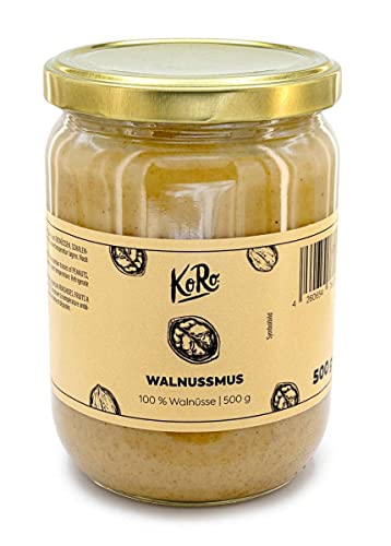KoRo - Walnussmus 500 g - Hoher Ballaststoffgehalt - Als Brotaufstrich, zum Kochen und Backen KoRo - Walnussmus 500 g - Hoher Ballaststoffgehalt - Als Brotaufstrich, zum Kochen und Backen von KoRo