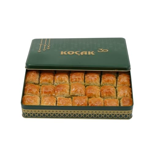 Berühmte Gaziantep Koçak Dry Baklava (2,2 lb - 1000 gr)-20 Stück täglich frische Lieferung von Koçak