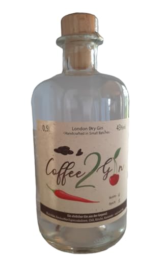 Coffee2Gin 0,5l - London Dry Gin Coffee2Gin 0,5l - London Dry Gin von Kocher EnGINeering