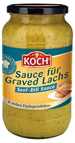KOCH's - Senf-Dill Sauce für Graved Lachs - 1000ml von Kochs