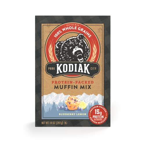 Kodiak Cakes - Protein Packed Power Bake Muffin Mix Blueberry Lemon - 14 oz. Kodiak Cakes - Protein Packed Power Bake Muffin Mix Blueberry Lemon - 14 oz. von Kodiak Cakes