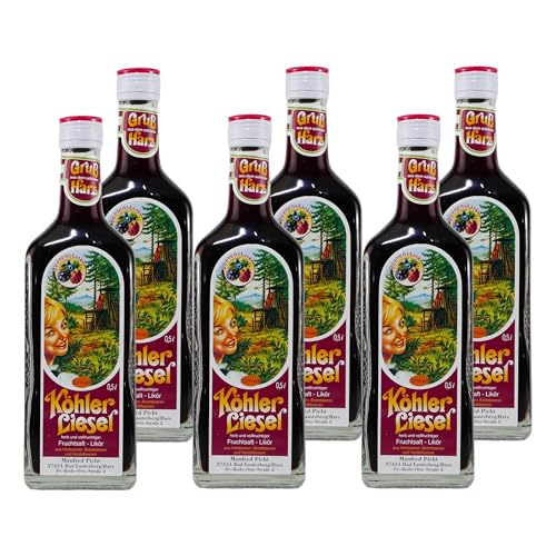 Köhler Liesel Fruchtsaft-Likör (6 x 0,5L) von Köhler Liesel