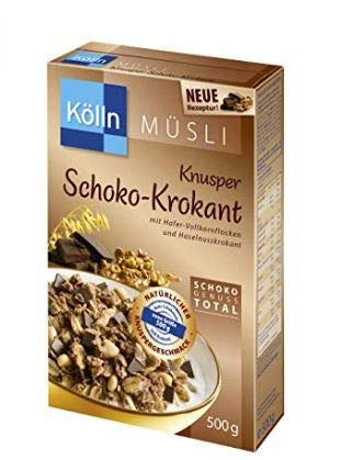Kölln Knusper Vollkornmüsli mit Schokohaselnusskrokant 500g 4er Pack von Kölln GmbH & Co. KGaA