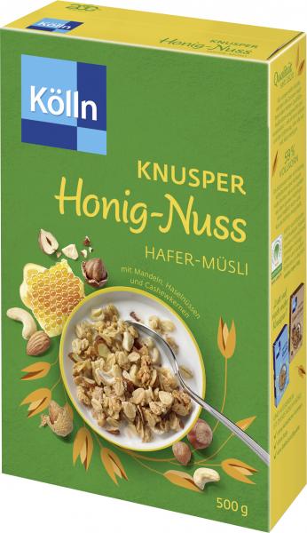 Kölln Knusper Honig-Nuss Hafer-Müsli Kölln Knusper Honig-Nuss Hafer-Müsli von Kölln