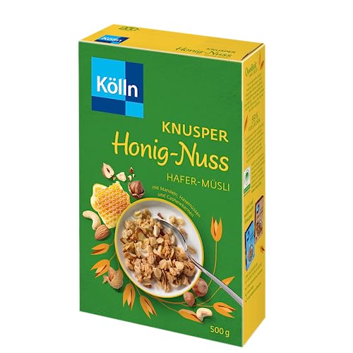 Kölln Müsli Knusper Honig Nuss, 500 g (7er Pack) von Kölln