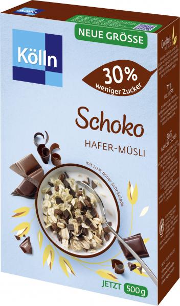 Kölln Schoko Hafer-Müsli 30% Weniger Zucker Kölln Schoko Hafer-Müsli 30% Weniger Zucker von Kölln