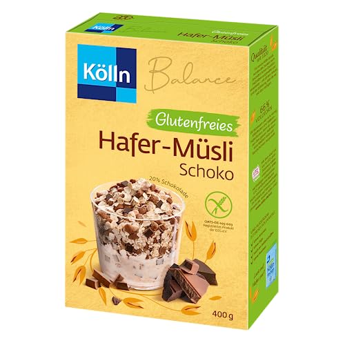 Kölln Zartes Hafer-Müsli Schoko glutenfrei 400g Kölln Zartes Hafer-Müsli Schoko glutenfrei 400g von Kölln