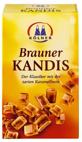 Kölner Brauner Kandis, 12er Pack (12 x 500 g Packung) von Kölner