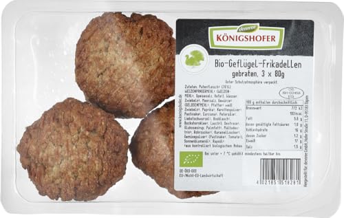 Königshofer Bio Geflügel-Frikadellen gebraten (6 x 240 gr) von Königshofer