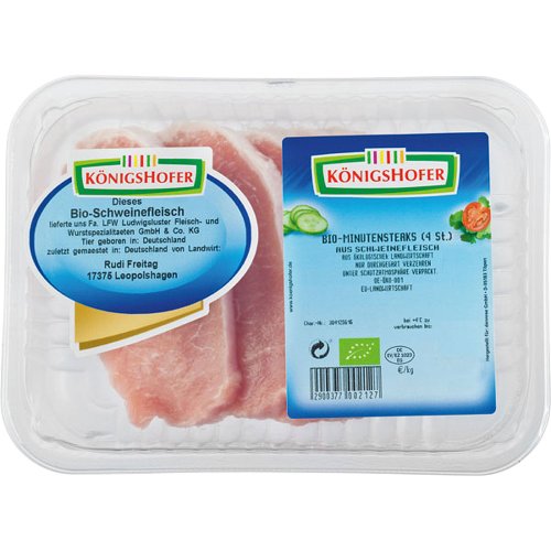 Minutensteaks 6 x 1 kg von Königshofer